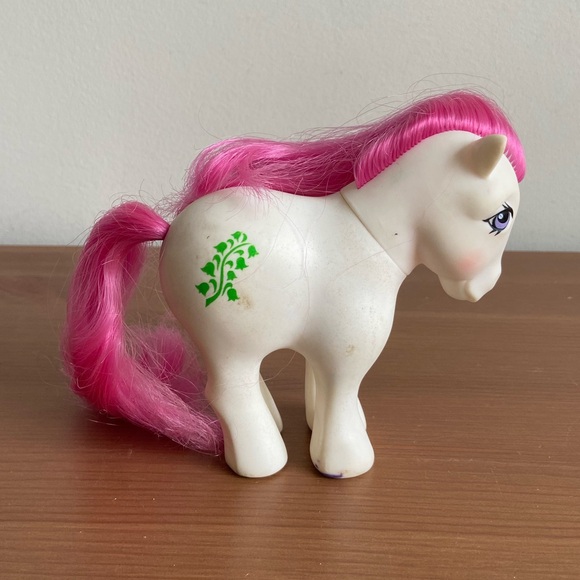 My Little Pony Vintage G1 MLP Birthday Birth Month Birthflower May Lily Valley - Picture 2 of 2